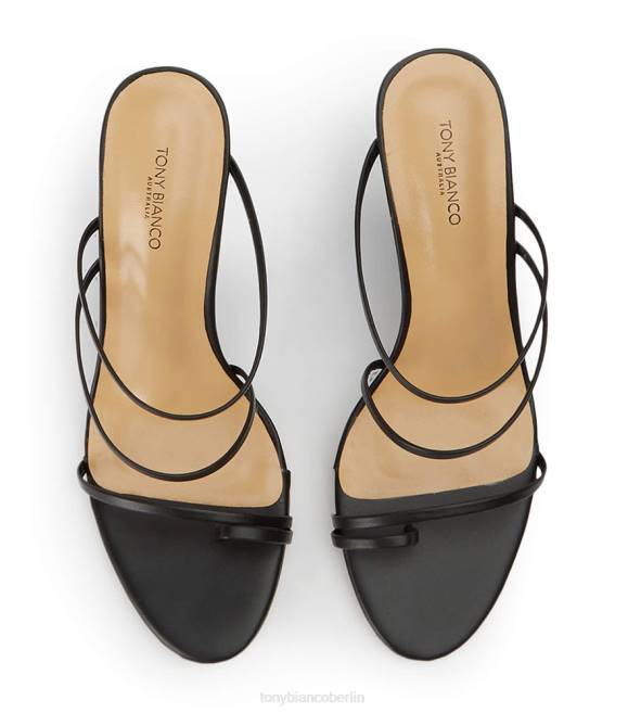 Keile| de Tony Bianco Frauen Gaia-Wedges schwarzes Capretto 4624386